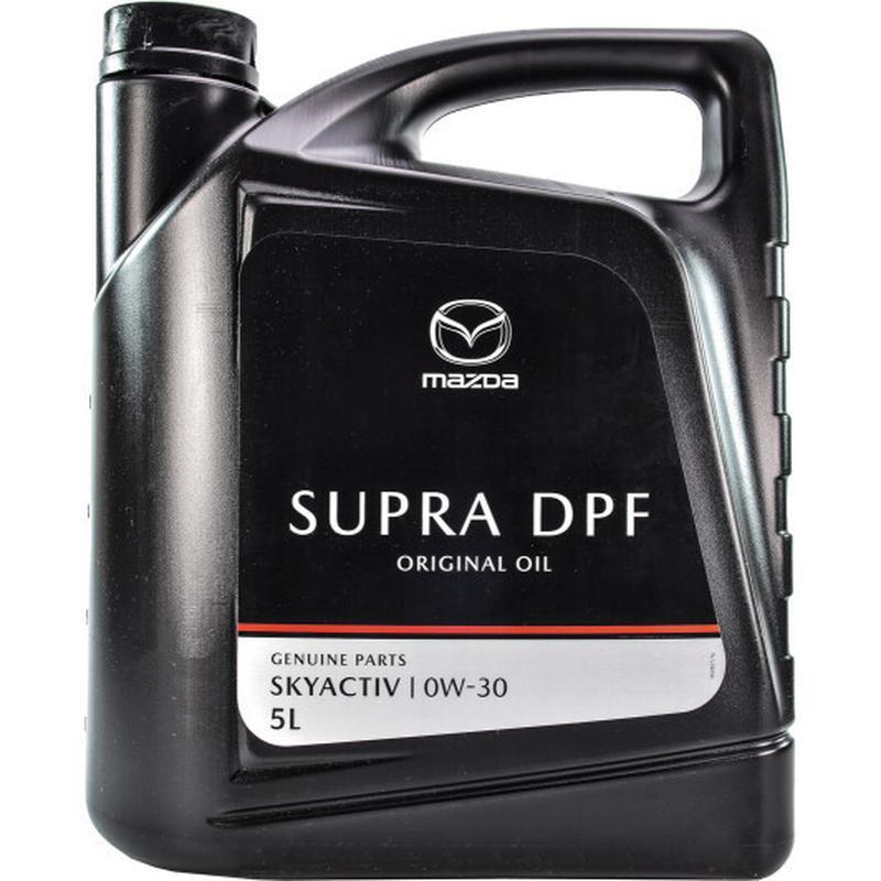 Моторне масло mazda original oil supra dpf 0w 30 синтетичне 5л цена