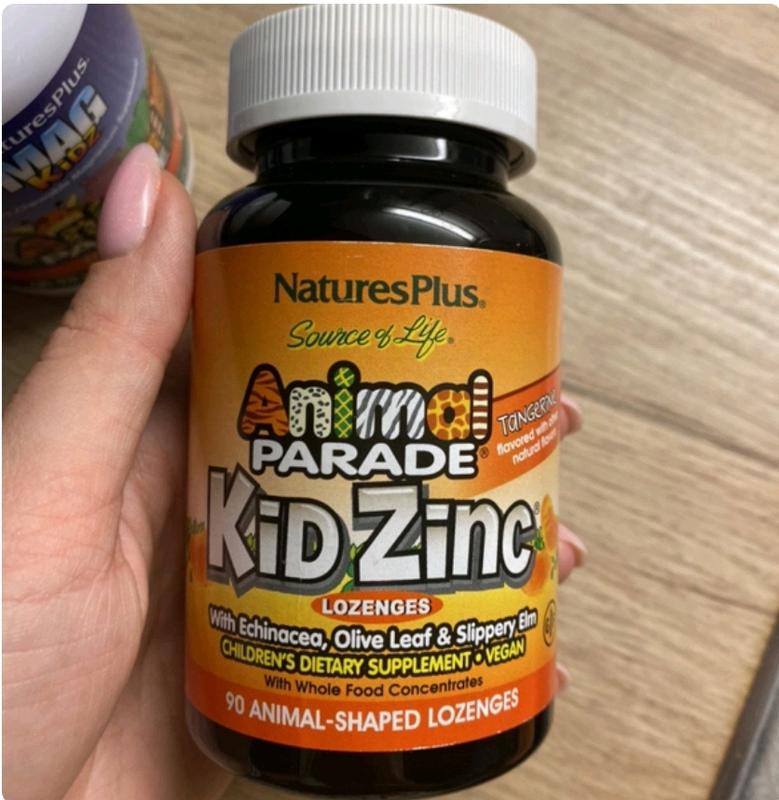 Natures plusplusplus of life, animal parade, kid zinc, пастилки для ...