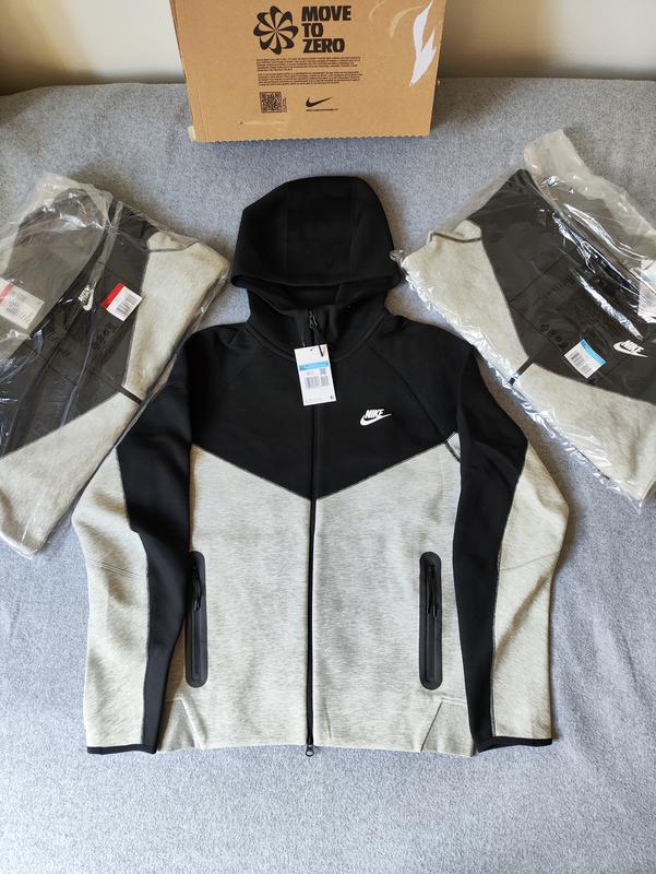 Зип худи nike sportswear tech fleece windrunner 2024 кофта зипка найк ...
