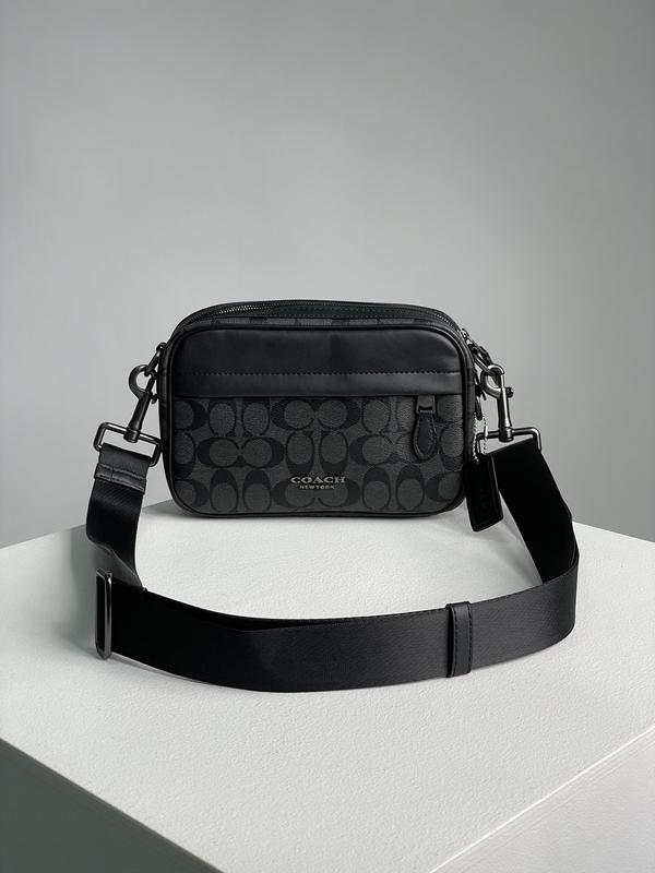 162984278 Coach academy Hbo signature canvas blue 2800 Stars Alongside Animated Animals in Coach s Whimsical Holiday Campaign