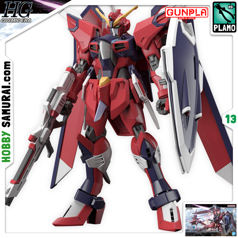 Immortal justice gundam hg 1/144 (bandai) сборная модель, гандам аниме ...