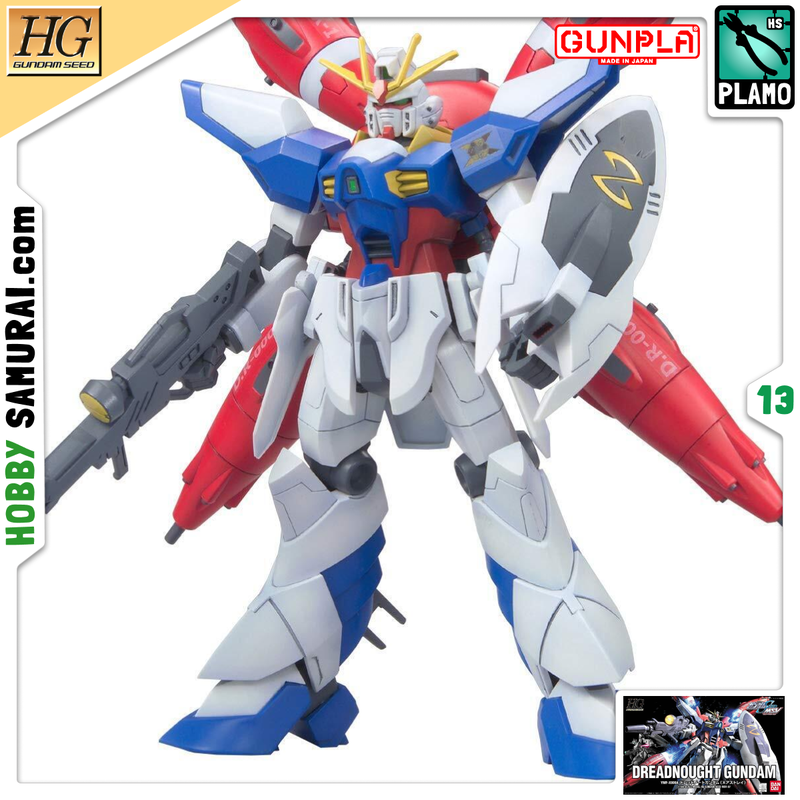 Dreadnought gundam hg 1/144 (bandai) сборная модель, гандам аниме ...