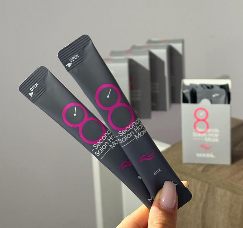 Маска для волос 8 секунд masil 8 seconds salon hair, с салонным ...