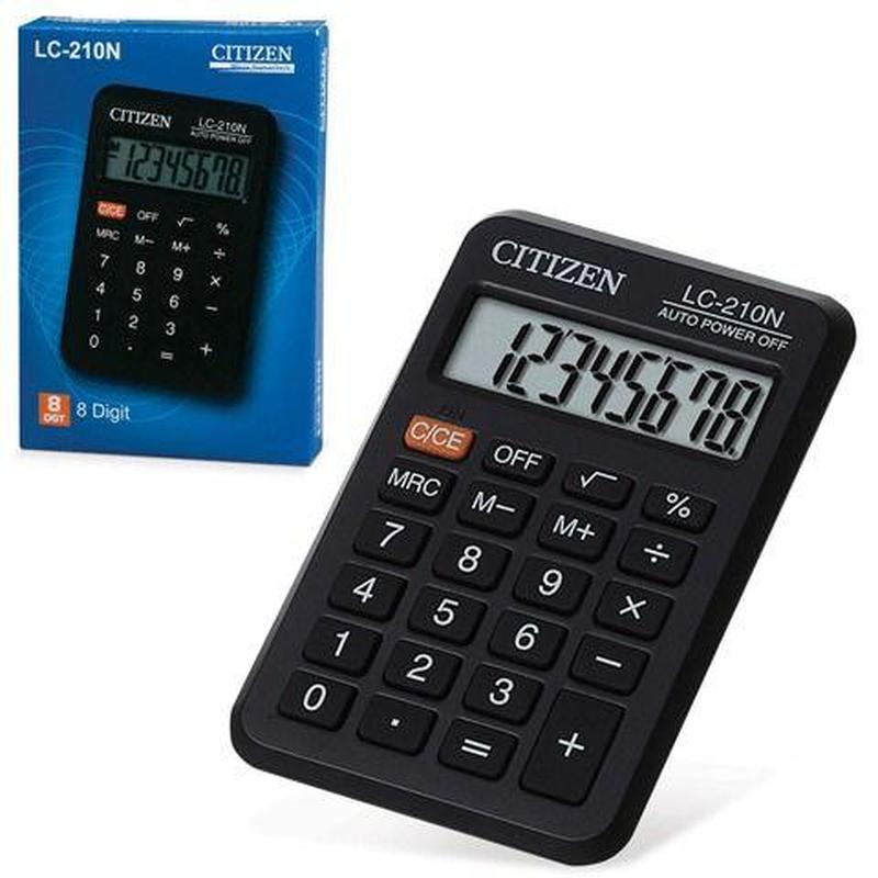 Калькулятор citijen sld-210n electronic calculator — цена 27 грн в ...