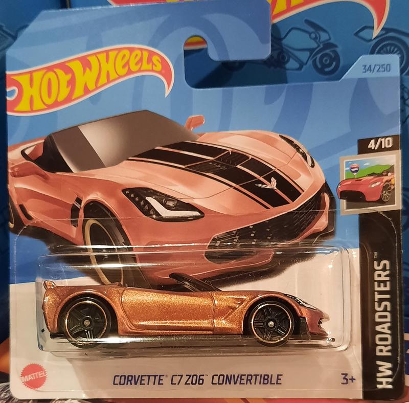 Hot wheels 2023 hw roadsters corvette c7 4 10 34 250 hkk10 147 163365348