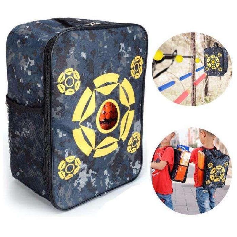 Тактический рюкзак - мишень для нерф tactical backpack - target for ...