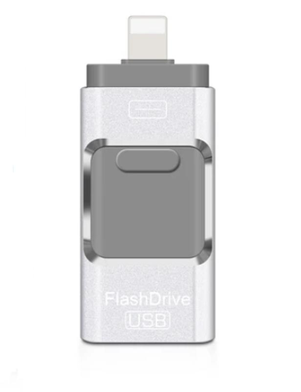 Флешка для apple iphone з роз'ємом usb 3.0 micro usb lightning 64 gb ...