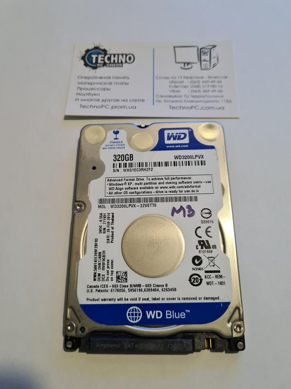 slim 320gb hdd 2.5 western digital blue sata iii wdc wd3200lpvx 22v0tt0 13 485 163679899