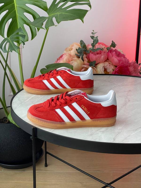 adidas gazelle indoor shoes red hq8718 2499 163886425