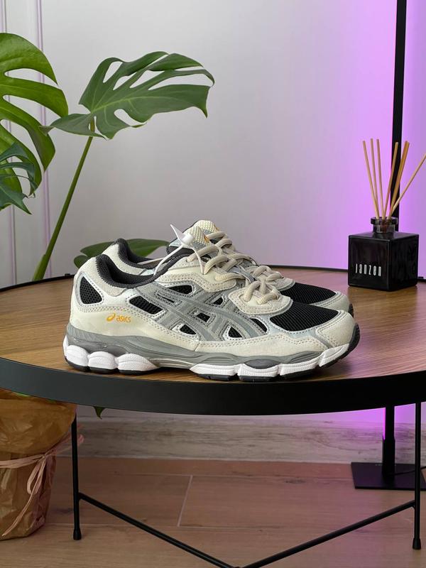 Мужские кроссовки асикс / asics gel nyc clay grey black 1201a789-001 ...
