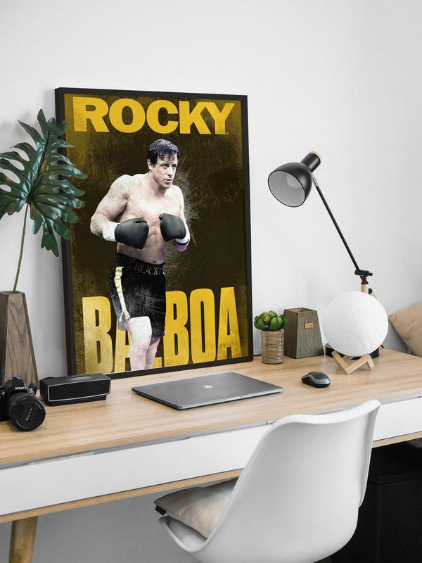 Постер фільму роккі / rocky / плакат роккі бальбоа — цена 70 грн в ...