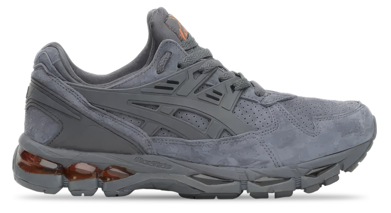 Asics gel kayano trainer suede navy grey discount