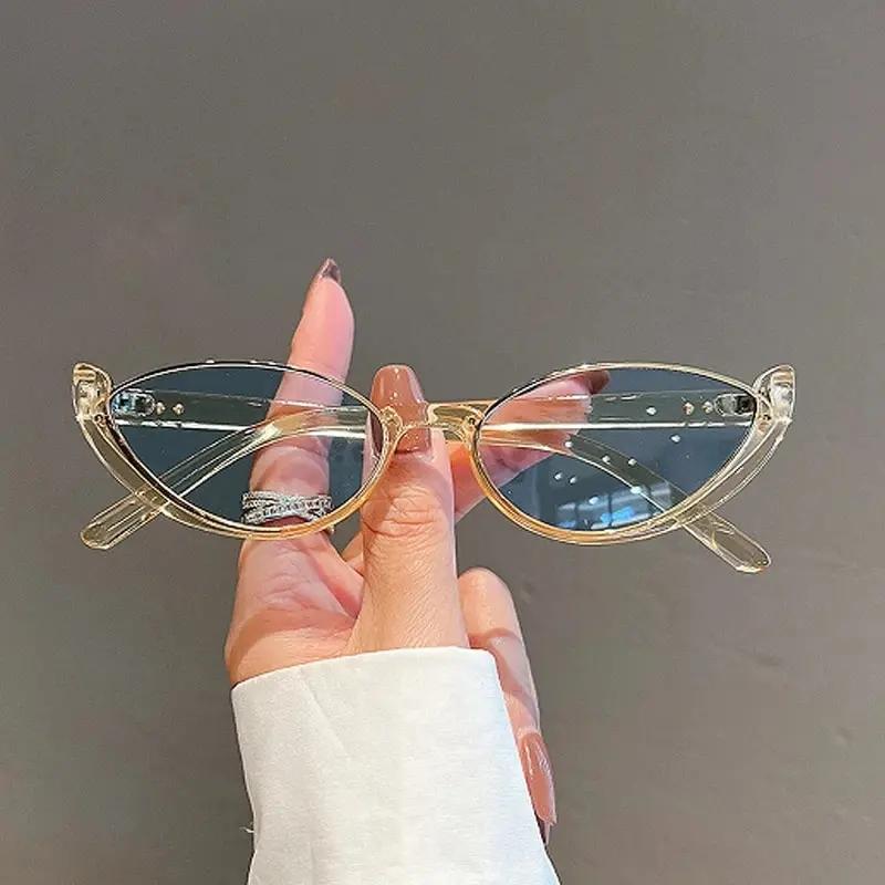Окуляри 💙 очки стильные очки в стиле 90-х трендовые голубые новые uv400 ...