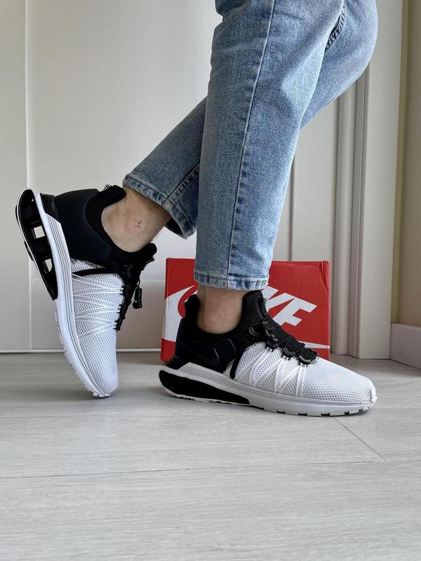 Nike black shox gravity sneakers clearance