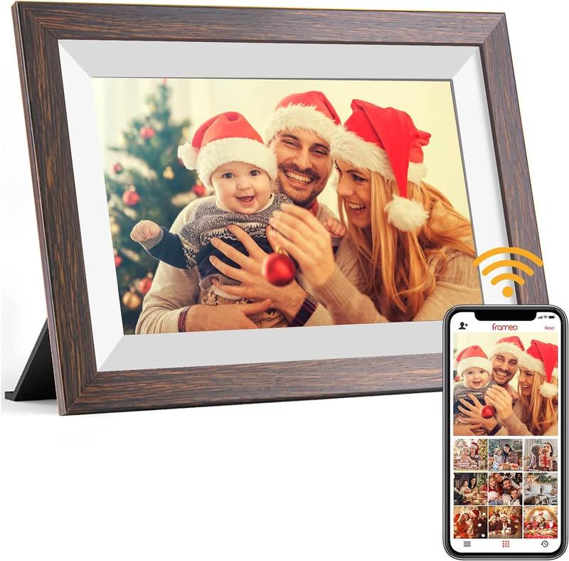 Ciowain frameo цифровая фоторамка wifi 10,1-дюймовая цифровая фоторамка ...