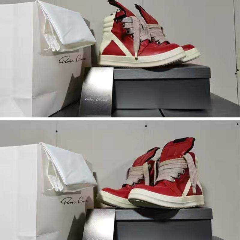 Кеди rick owens geobasket hi-top sneakers ro drkshdw кросівки рік
