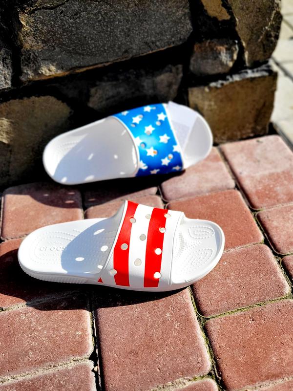 crocs classic american flag slide Crocs 799