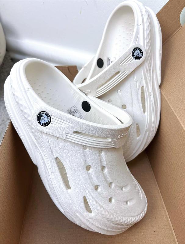 Кроксы сабо off grid clog white мужские женские сабо крокс новинка ...