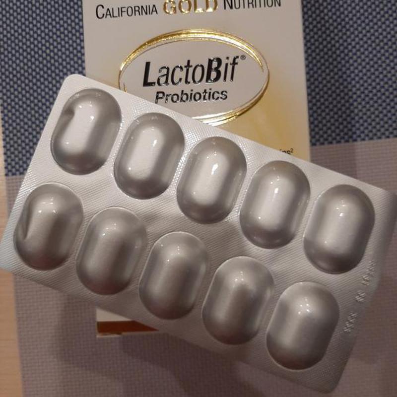 Lactobif пробіотики 5 млрд куо 10 капс. california gold nutrition ...