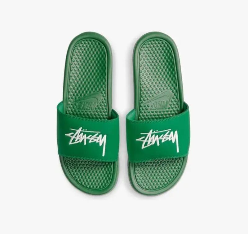 Тапочки чоловічі шльопанци nike x stussy benassi slides оригінал — ціна ...