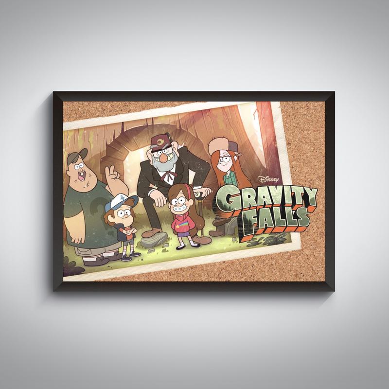 Постер серіалу гравіті фолз / gravity falls — цена 70 грн в каталоге ...