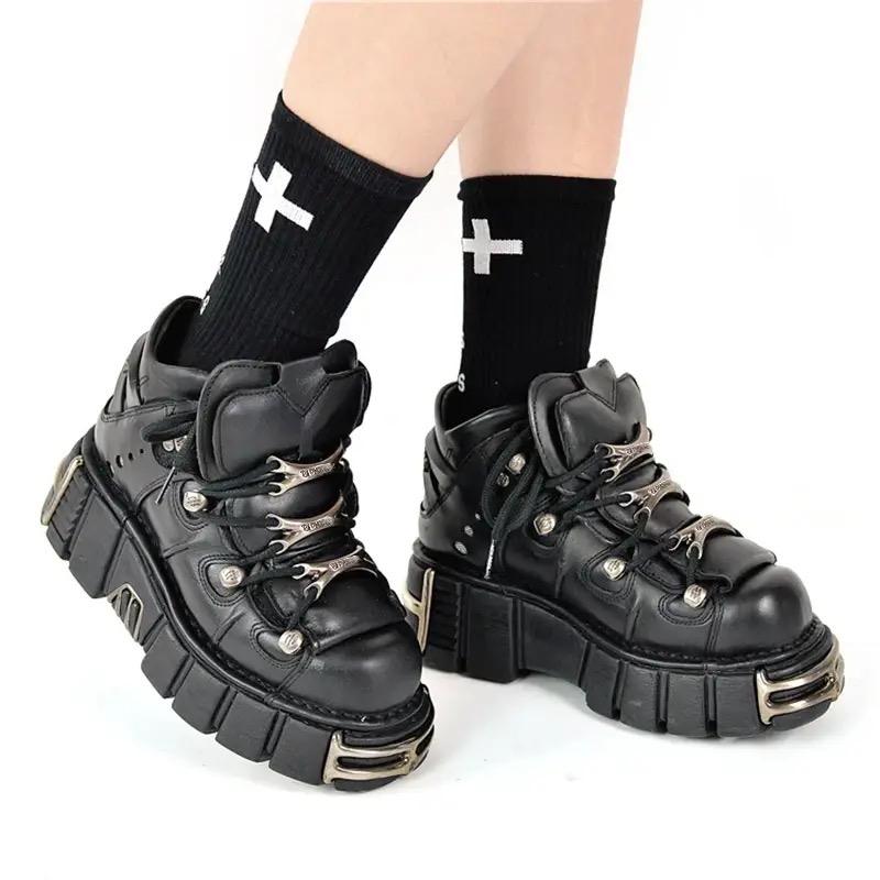 Массивная обувь панк рок new rock y2k dollskill demonia — купить в