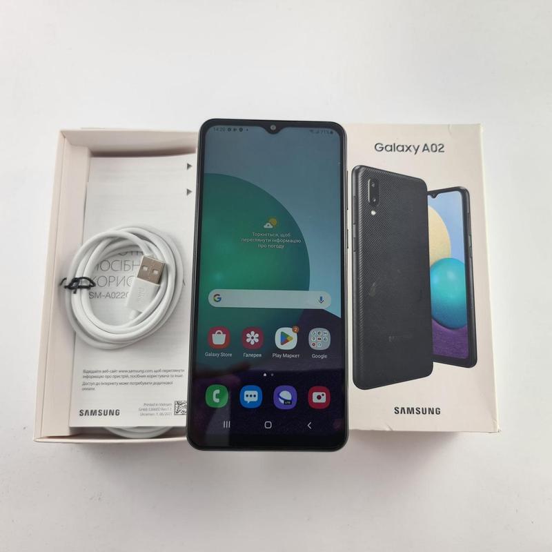 Samsung galaxy a02 (a022f) 32gb black (sm-a022gzkbsek) б\в — цена 2655 ...