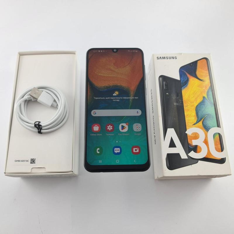Samsung galaxy a30 (a305f) 32gb black (sm-a305fzkusek) б\в — ціна 3241 ...