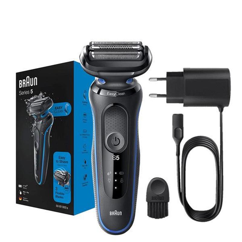 Электробритва braun series 5 51-b1000s-black-blue vct — цена 4642 грн в ...
