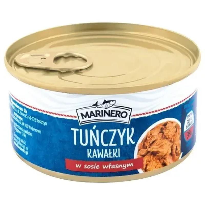 Тунец в собственном соку кусочками маринеро тунжук marinero tunczyk ...