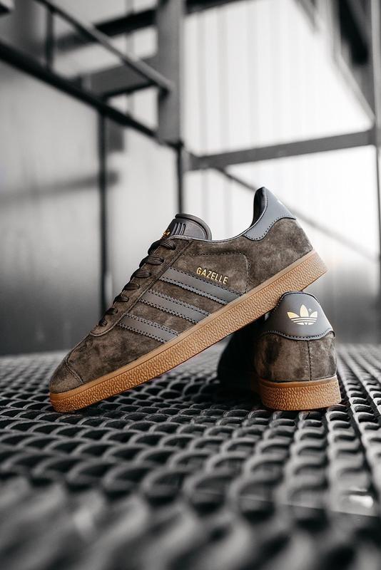 Adidas gazelle brown online