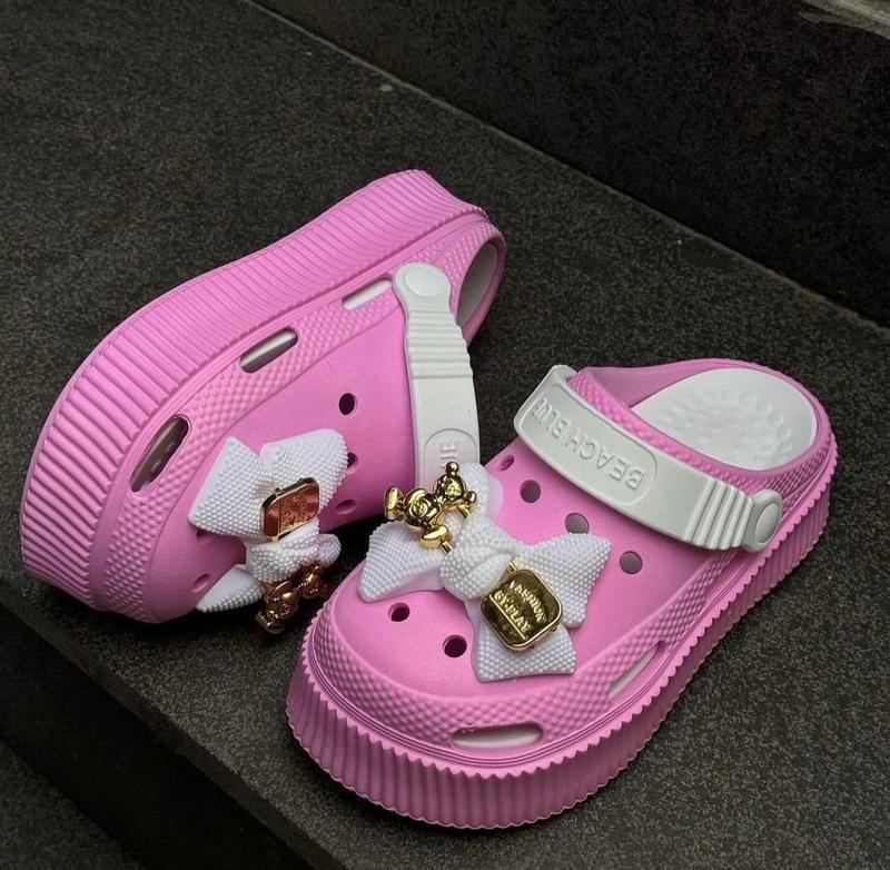Crocs on the beach sale