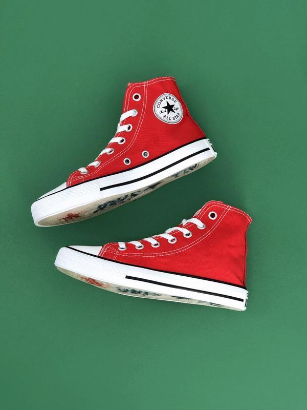 Converse rouge 36 on sale