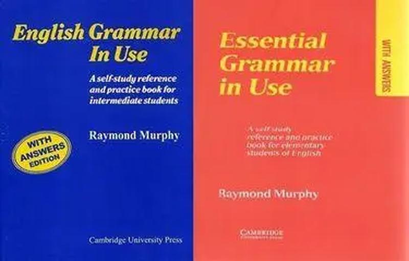 English grammar in use + essential grammar in use. raymond murphy ...