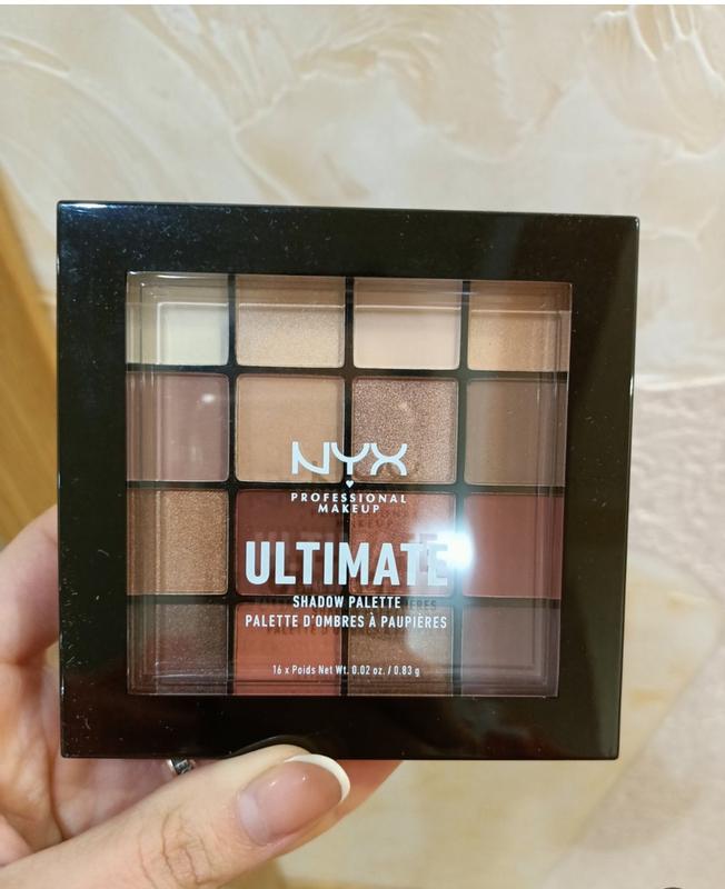 Палетка нюдовые тени nyx professional makeup ultimate palette — цена ...