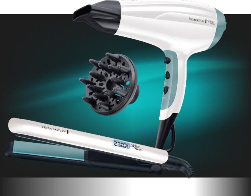 Выпрямитель remington shine therapy s8500gp + фен d5216 — цена 4550 грн ...