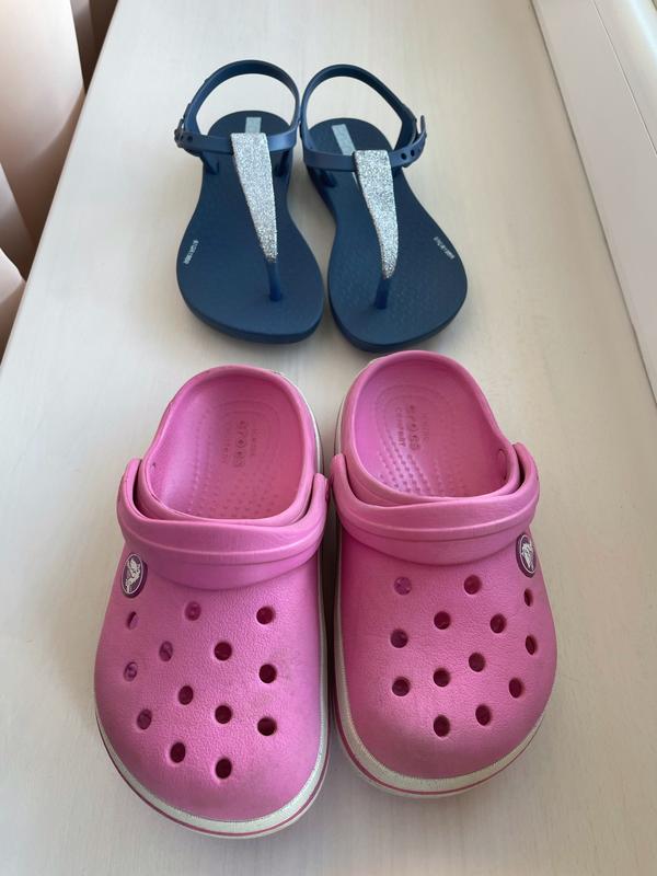 166400543 Mules sandales de bain CROCS Classic Crocs Solarized Sandal 207771 White Multi Crocs ipanema 80 Mules sandales de bain CROCS Classic Crocs