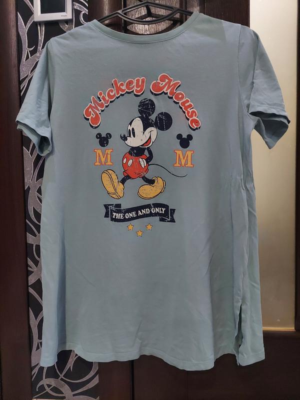 Крутая футболка с микимаусом waikiki оливкового цвета от disney 46-48 ...