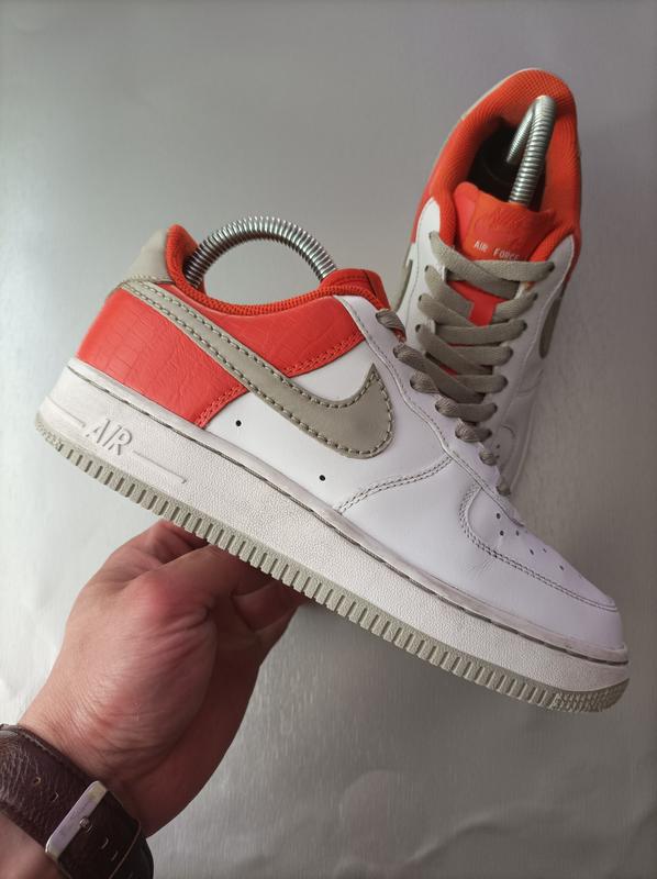 nike air force 1 07 low white stone orange 900 166655664