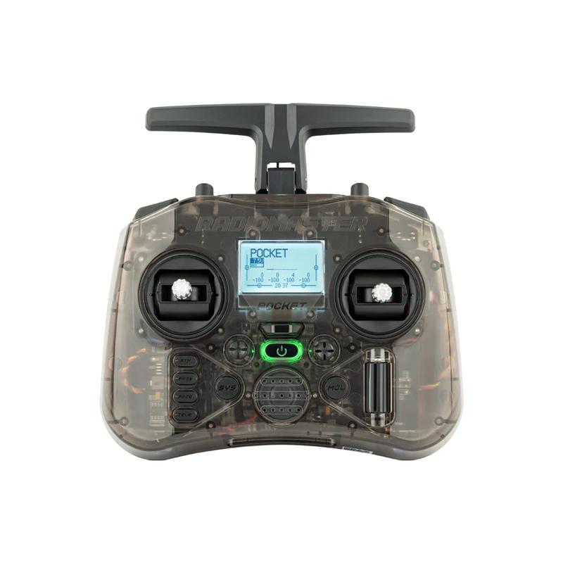 Fpv пульт для коптера radiomaster pocket charcoal elrs m2 джойстик ...