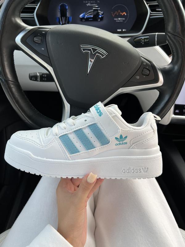 Adidas forum blue white sale 780 166800833