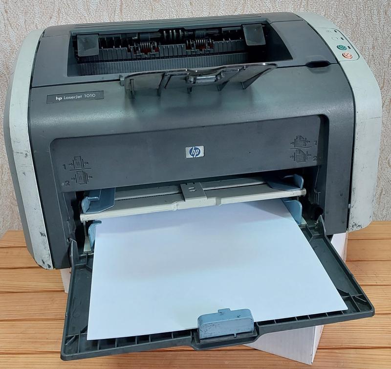 Лазерный принтер - hp laserjet 1010 (компактный, тихий, быстрый) — ціна ...