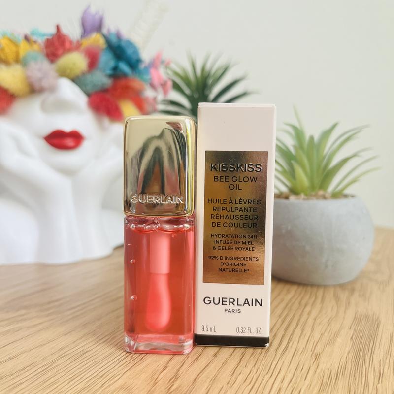 Оригинальный guerlain tinted kisskiss bee glow lip oil масло блеск для ...