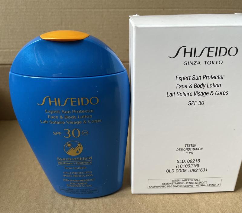 Shiseido expert sun protection face and body lotion spf30