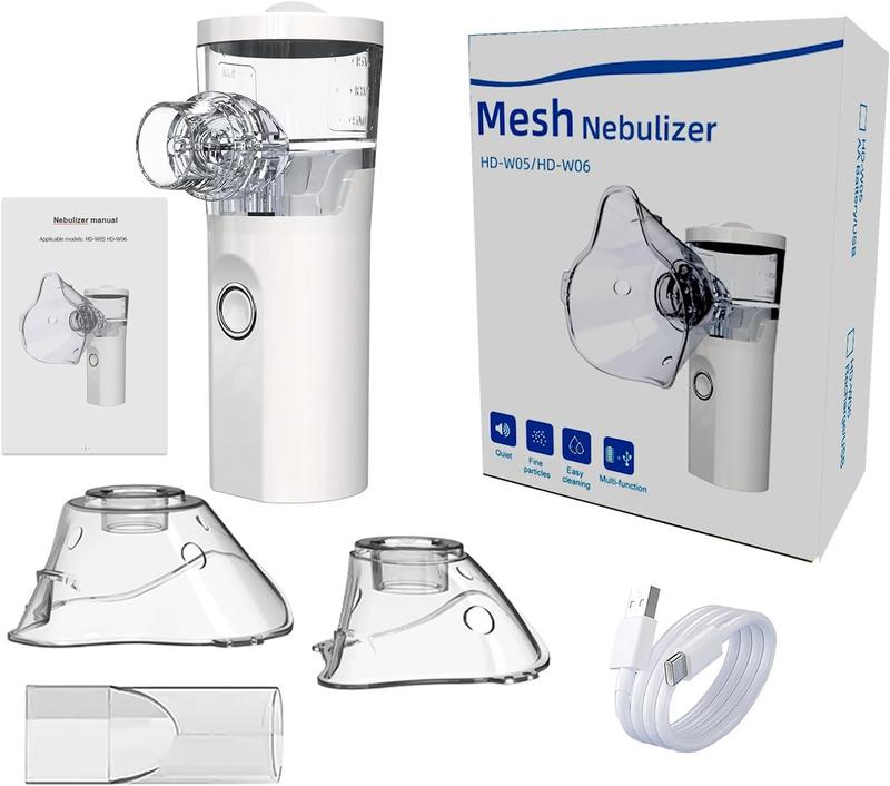 Портативный небулайзер для взрослых и детей mesh nebulizer — цена 627 ...