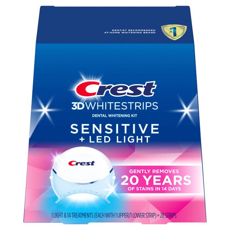 Crest 3d white whitestrips with light discount