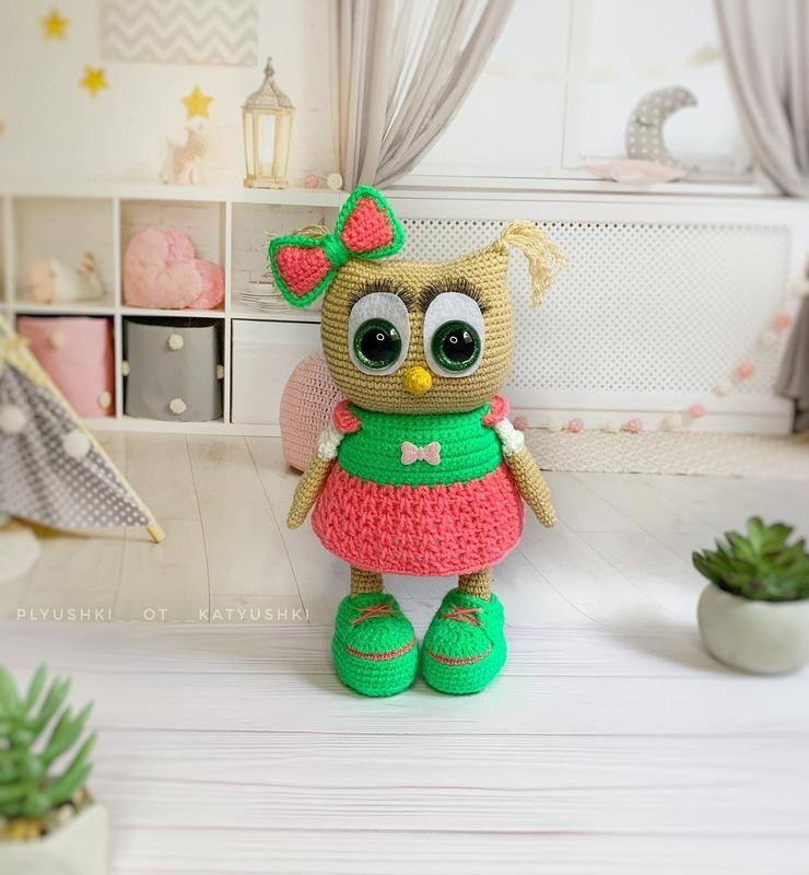 Вязаная совушка/вязаная игрушка/сова игрушка — цена 999 грн в каталоге ...