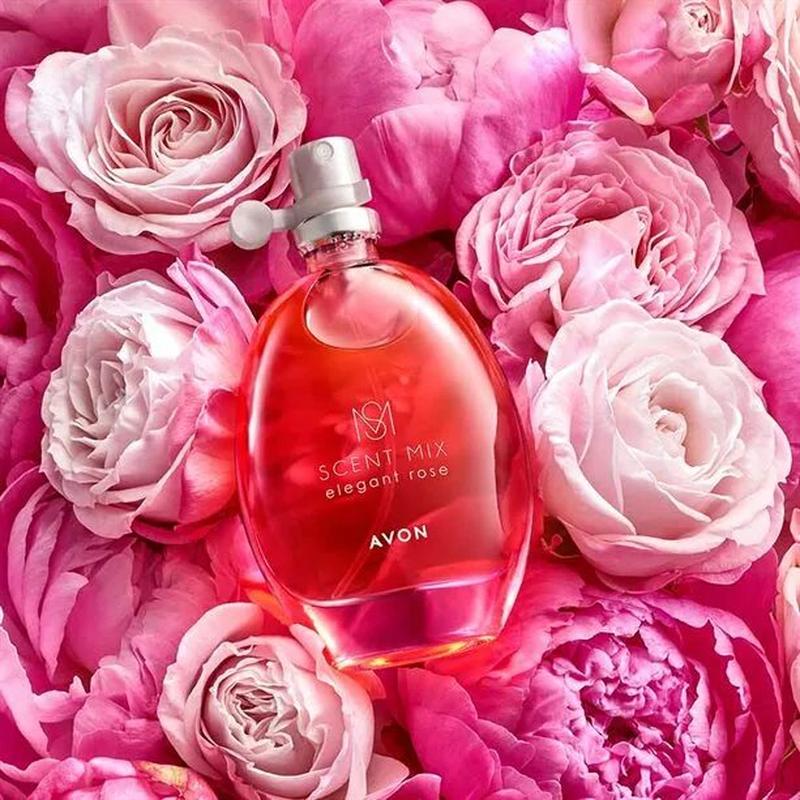 Туалетная вода avon scent mix elegant rose для нее, 30 мл — цена 249 ...