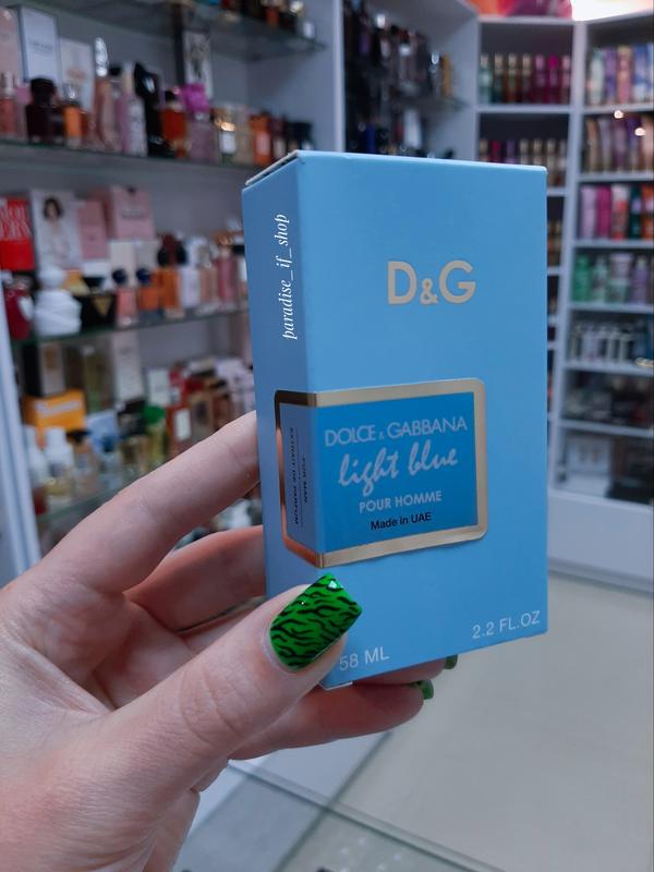 D and g light blue 50ml hotsell