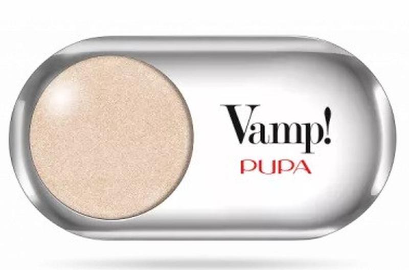 Тени для век pupa vamp eyeshadow top coat 206 sparkling gold, 1 г ...